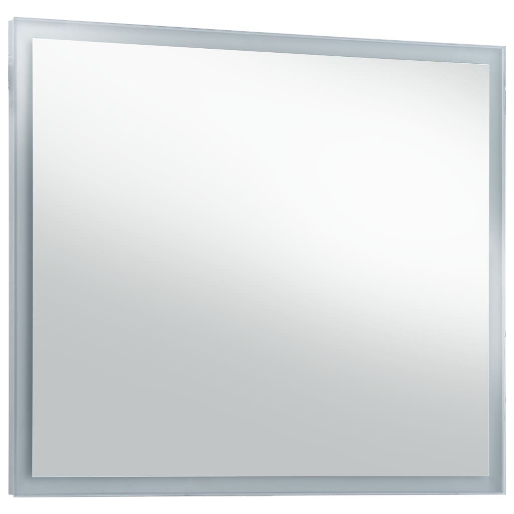 Oglindă cu LED de perete pentru baie, 80 x 60 cm Lando - Lando