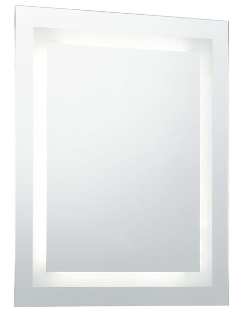 Încărcați imaginea în vizualizatorul Galerie, Oglindă cu LED de baie cu senzor tactil, 60 x 80 cm Lando - Lando
