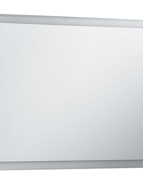 Загрузите изображение в средство просмотра галереи, Oglindă cu LED de perete de baie cu senzor tactil, 80 x 60 cm Lando - Lando
