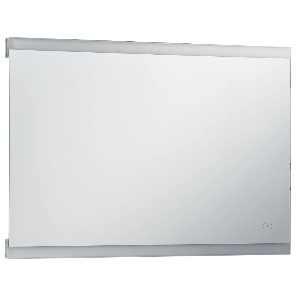 Oglindă cu LED de perete de baie, cu senzor tactil, 100x60 cm - Lando