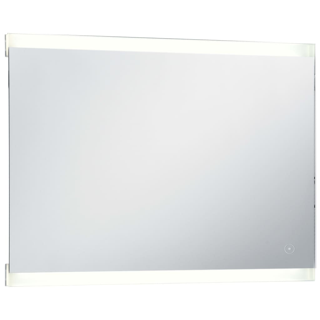 Oglindă cu LED de perete de baie, cu senzor tactil, 100x60 cm - Lando