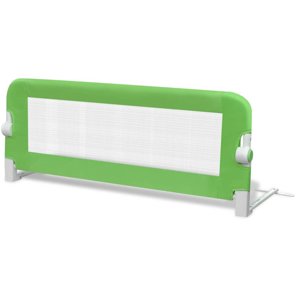 Balustradă de protecție pat copii, 2 buc., verde, 102x42 cm Lando - Lando