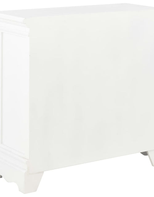 Încărcați imaginea în vizualizatorul Galerie, Servantă, alb, 70x28x70 cm, lemn masiv de pin - Lando
