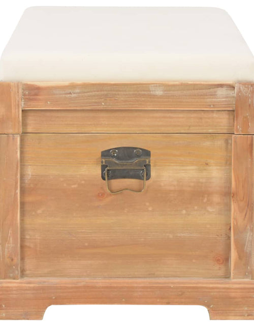 Încărcați imaginea în vizualizatorul Galerie, Ladă de depozitare cu pernă, 80 x 40 x 40 cm, MDF Lando - Lando
