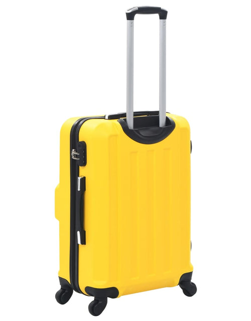 Загрузите изображение в средство просмотра галереи, Set valize carcasă rigidă, 3 buc., galben, ABS - Lando

