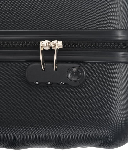 Încărcați imaginea în vizualizatorul Galerie, Set valiză carcasă rigidă, 3 buc., negru, ABS - Lando
