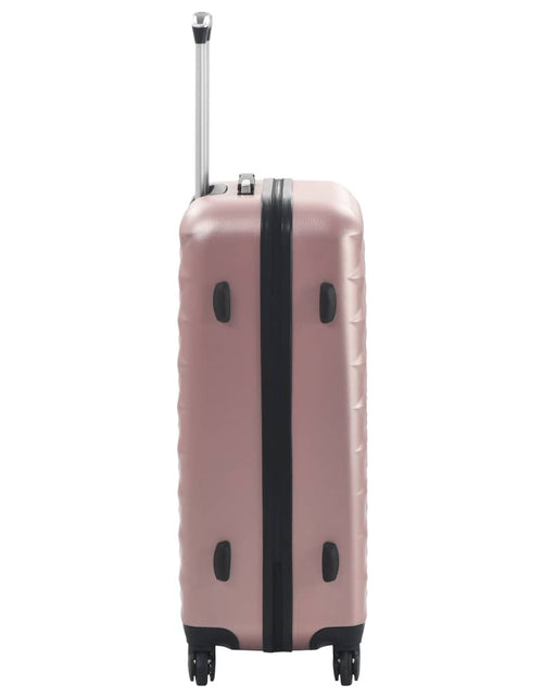 Încărcați imaginea în vizualizatorul Galerie, Set valiză carcasă rigidă, 3 buc., roz auriu, ABS Lando - Lando
