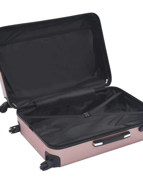 Загрузите изображение в средство просмотра галереи, Set valiză carcasă rigidă, 3 buc., roz auriu, ABS Lando - Lando
