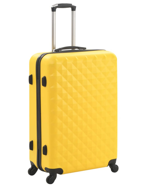 Încărcați imaginea în vizualizatorul Galerie, Set valiză carcasă rigidă, 3 buc., galben, ABS - Lando
