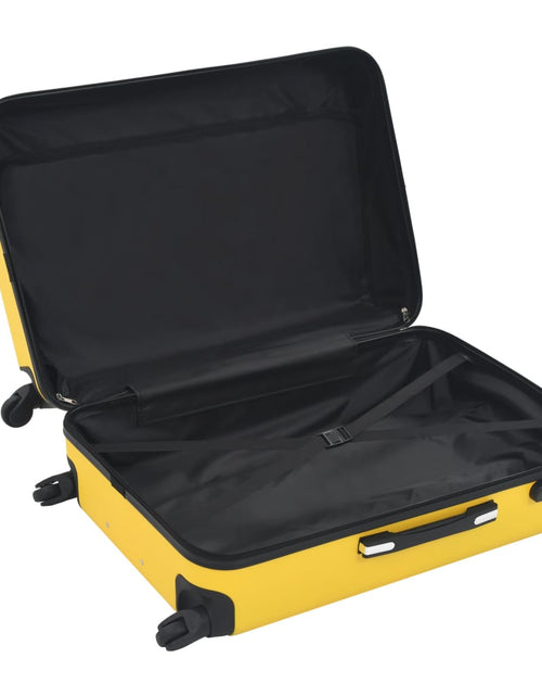 Încărcați imaginea în vizualizatorul Galerie, Set valiză carcasă rigidă, 3 buc., galben, ABS - Lando
