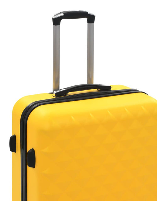 Загрузите изображение в средство просмотра галереи, Set valiză carcasă rigidă, 3 buc., galben, ABS - Lando
