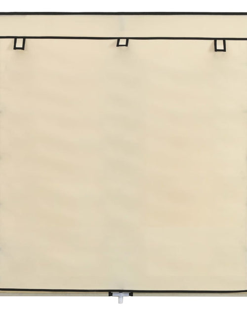 Încărcați imaginea în vizualizatorul Galerie, Pantofar cu husă, crem, 115x28x110 cm, material textil - Lando
