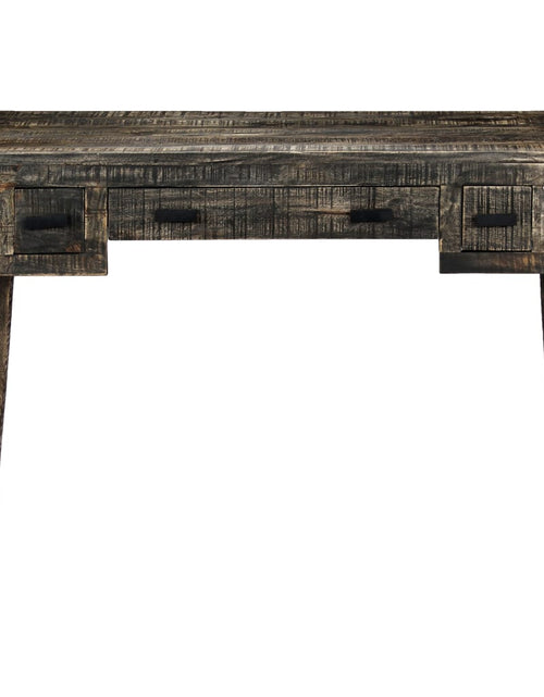 Загрузите изображение в средство просмотра галереи, Birou, negru, 110 x 50 x 75 cm, lemn masiv de mango Lando - Lando
