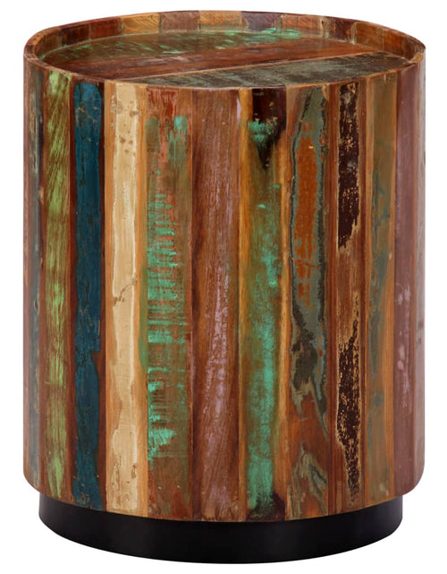 Încărcați imaginea în vizualizatorul Galerie, Măsuță de cafea, 38 x 45 cm, lemn masiv reciclat Lando - Lando
