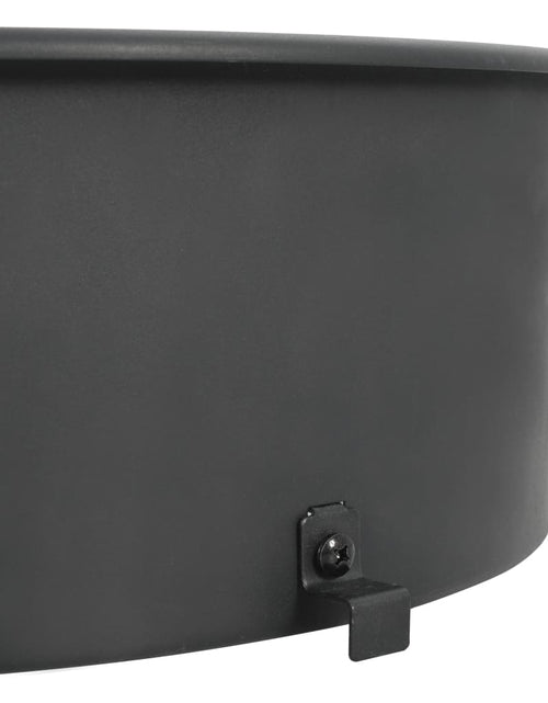 Загрузите изображение в средство просмотра галереи, Set de rotisor cu inel pentru grătar, negru, 57 cm Lando - Lando
