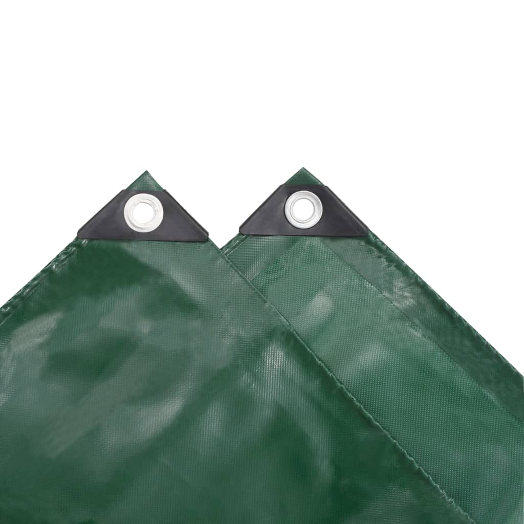 Prelată, verde, 3,5 x 5 m, 650 g/m² - Lando