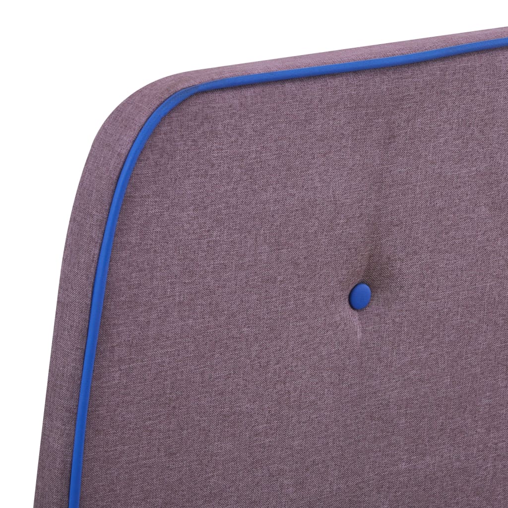 Cadru de pat, gri taupe, 90 x 200 cm, material textil - Lando