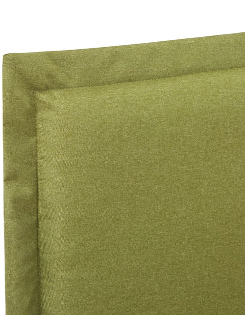 Загрузите изображение в средство просмотра галереи, Cadru de pat, verde, 90 x 200 cm, material textil - Lando
