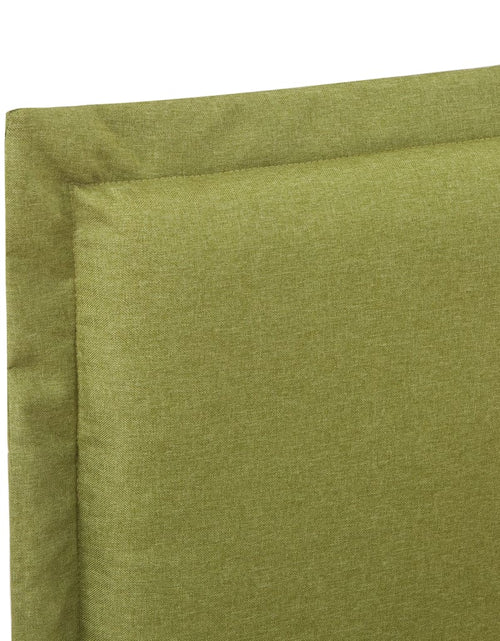 Загрузите изображение в средство просмотра галереи, Cadru de pat, verde, 120 x 200 cm, material textil - Lando
