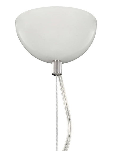Încărcați imaginea în vizualizatorul Galerie, Lampă suspendată, alb și argintiu, Ø50 cm, E27 Lando - Lando
