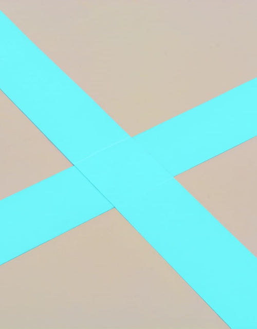 Загрузите изображение в средство просмотра галереи, Saltea gimnastică gonflabilă cu pompă verde 700x100x10cm PVC - Lando
