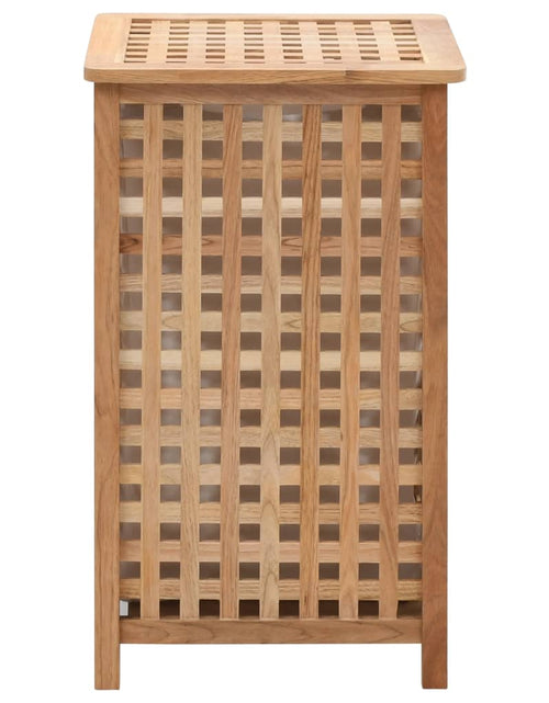 Загрузите изображение в средство просмотра галереи, Coș de rufe, 39x39x65 cm, lemn masiv de nuc - Lando
