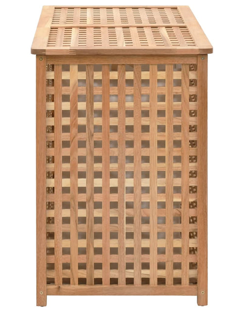 Загрузите изображение в средство просмотра галереи, Coș de rufe, 87,5x46x67 cm, lemn masiv de nuc - Lando

