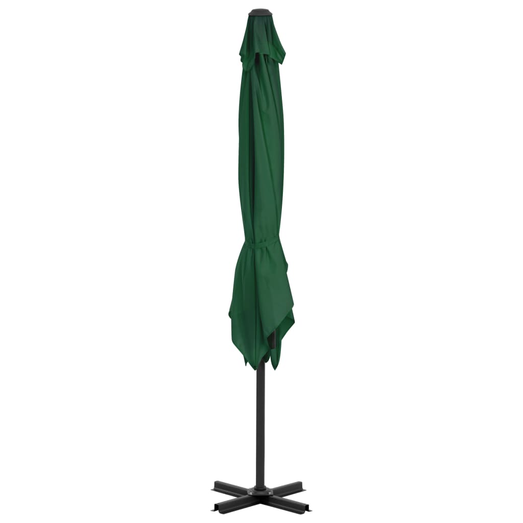 Umbrelă de exterior cu bază portabilă, verde - Lando