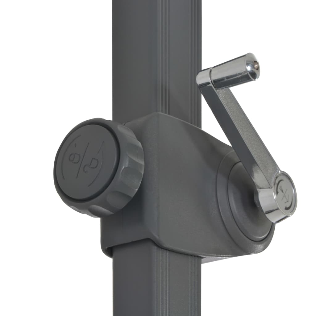 Umbrelă de exterior cu bază portabilă, verde - Lando