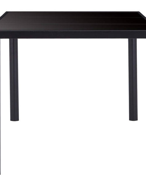 Încărcați imaginea în vizualizatorul Galerie, Masă de bucătărie, negru, 180 x 90 x 75 cm, sticlă securizată - Lando
