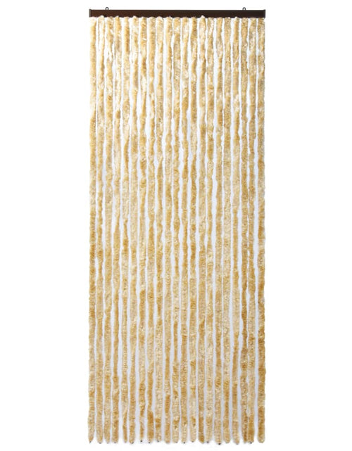 Încărcați imaginea în vizualizatorul Galerie, Perdea pentru insecte, bej, 90x220 cm, Chenille - Lando
