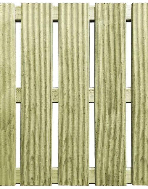 Загрузите изображение в средство просмотра галереи, Plăci de pardoseală, 24 buc., verde, 50 x 50 cm, lemn - Lando
