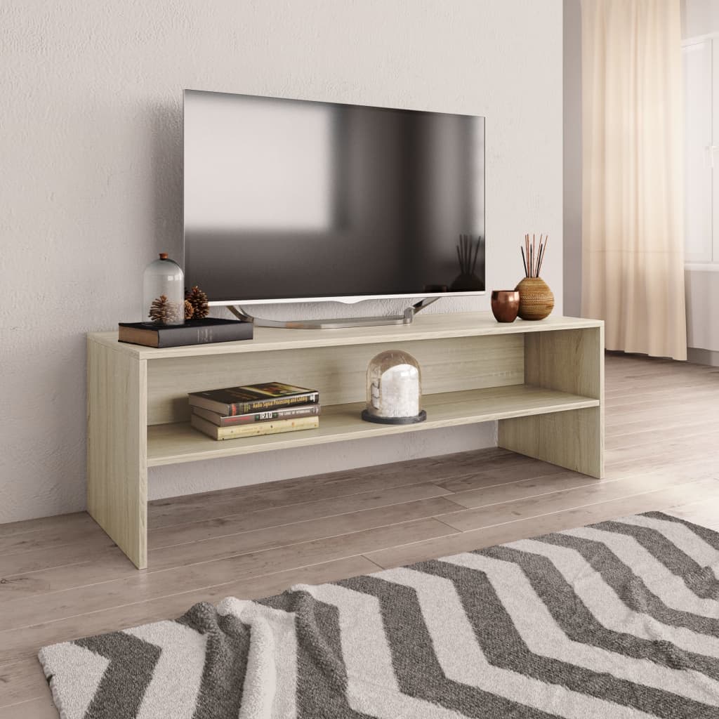 Comodă TV, stejar Sonoma, 120 x 40 x 40 cm, PAL Lando - Lando