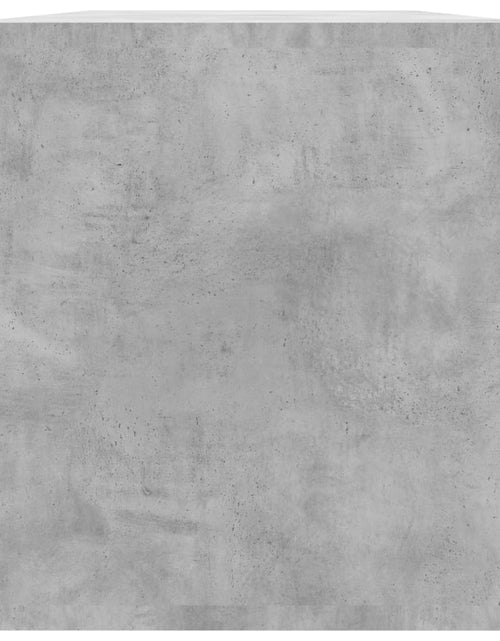 Загрузите изображение в средство просмотра галереи, Cutie de depozitare viniluri, gri, 71x34x36 cm, lemn compozit - Lando
