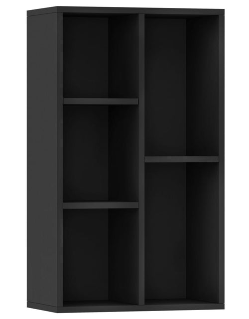 Încărcați imaginea în vizualizatorul Galerie, Bibliotecă/Servantă, negru, 50x25x80 cm, PAL - Lando
