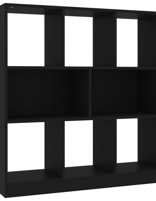 Încărcați imaginea în vizualizatorul Galerie, Bibliotecă, negru, 97,5x29,5x100 cm, PAL Lando - Lando
