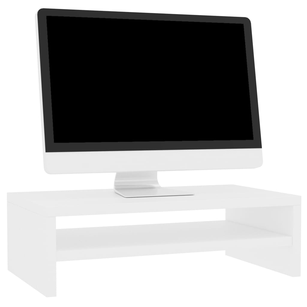 Suport monitor, alb, 42 x 24 x 13 cm, PAL Lando - Lando