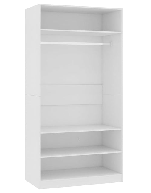 Загрузите изображение в средство просмотра галереи, Șifonier, alb, 100x50x200 cm, PAL - Lando
