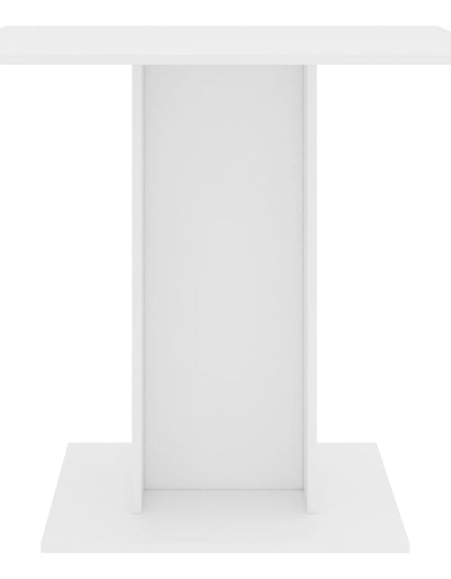 Загрузите изображение в средство просмотра галереи, Masă de bucătărie, alb, 80x80x75 cm, PAL - Lando
