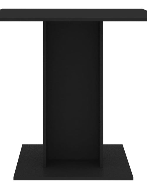 Загрузите изображение в средство просмотра галереи, Masă de bucătărie, negru, 80x80x75 cm, PAL - Lando
