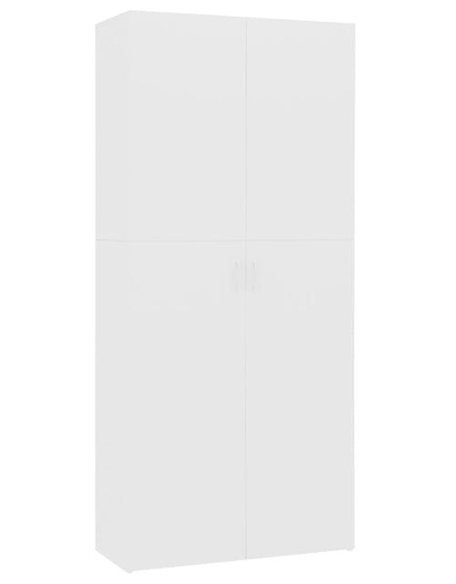 Încărcați imaginea în vizualizatorul Galerie, Pantofar, alb, 80x35,5x180 cm, PAL - Lando
