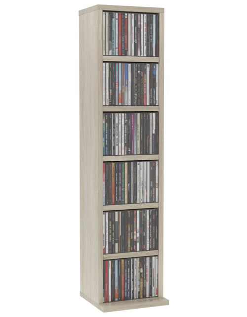 Încărcați imaginea în vizualizatorul Galerie, Dulap CD-uri, stejar sonoma, 21x20x88 cm, lemn compozit - Lando
