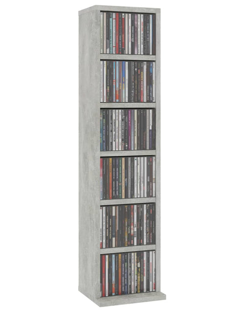 Încărcați imaginea în vizualizatorul Galerie, Dulap CD-uri, gri beton, 21x20x88 cm, lemn compozit - Lando
