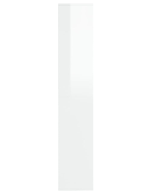 Încărcați imaginea în vizualizatorul Galerie, Pantofar, alb extralucios, 54x34x183 cm, PAL - Lando
