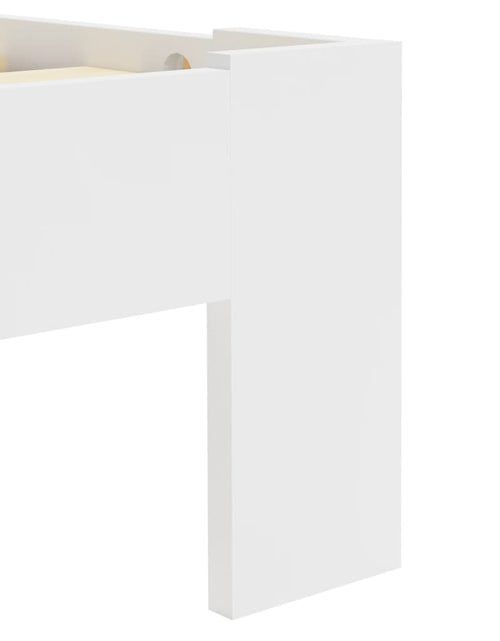Загрузите изображение в средство просмотра галереи, Cadru de pat, alb, 140 x 200 cm, lemn masiv de pin - Lando
