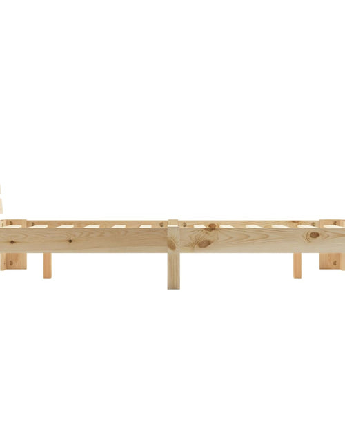Încărcați imaginea în vizualizatorul Galerie, Cadru de pat, 120 x 200 cm, lemn masiv de pin - Lando
