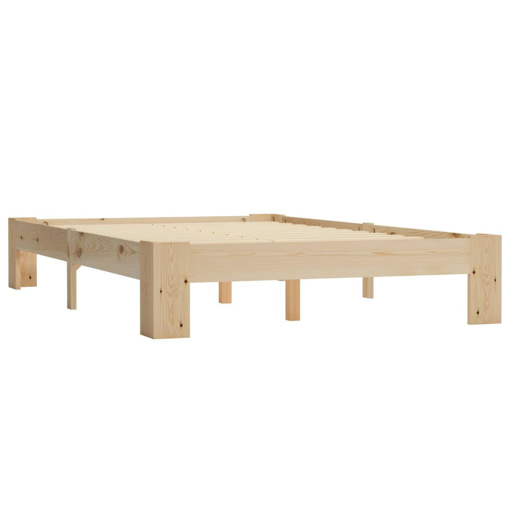 Cadru de pat, 120 x 200 cm, lemn masiv de pin - Lando
