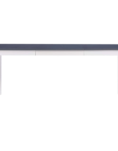 Încărcați imaginea în vizualizatorul Galerie, Masă de bucătărie, alb și gri, 180 x 90 x 73 cm, lemn de pin - Lando
