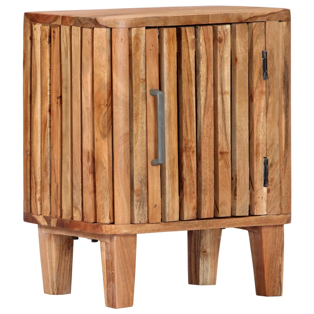 Noptieră, 40x30x50 cm, lemn masiv de acacia - Lando
