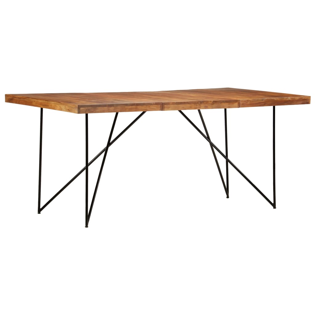 Masă de bucătărie, 180 x 90 x 76 cm, lemn masiv de acacia - Lando
